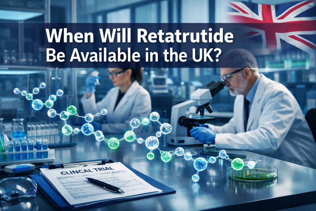when will retatrutide be available in the uk